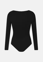 TOMMY JEANS Body a manica lunga nero da donna con logo DW0DW22533 BDS TOMMY JEANS 