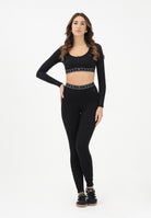TOMMY JEANS Leggings nero da donna con elastico logato DW0DW22554 BDS TOMMY JEANS 