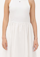 TOMMY JEANS Abito midi bianco da donna DW0DW22593 YBL TOMMY JEANS 