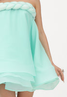 TPN Abito corto tiffany da donna con volant BIDDLE112S6 9L TPN 