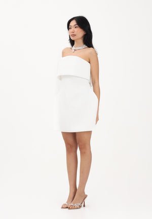 TPN Abito corto bianco da donna BOWMAN112S6 D7 TPN 