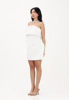 TPN Abito corto bianco da donna BOWMAN112S6 D7 TPN 