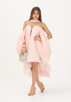 TPN abito midi DUNSTER ABITO PESCA Pesca rosa donna. DUNSTER PE TPN 