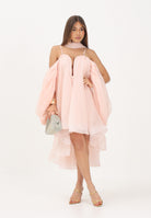 TPN abito midi DUNSTER ABITO PESCA Pesca rosa donna. DUNSTER PE TPN 