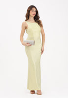 TWENTY FOURHAITCH Abito lungo Helios giallo da donna A526GIA62P GI TWENTY FOURHAITCH 