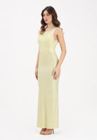 TWENTY FOURHAITCH Abito lungo Helios giallo da donna A526GIA62P GI TWENTY FOURHAITCH 