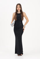 TWENTY FOURHAITCH Abito lungo Helios nero da donna A526NER NER TWENTY FOURHAITCH 