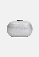 TWENTY FOURHAITCH Pochette argento da donna rivestita da micro strass BAG0004462P AR TWENTY FOURHAITCH 