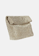TWENTY FOURHAITCH Pochette oro da donna con micro strass BAG0005362P OR TWENTY FOURHAITCH 
