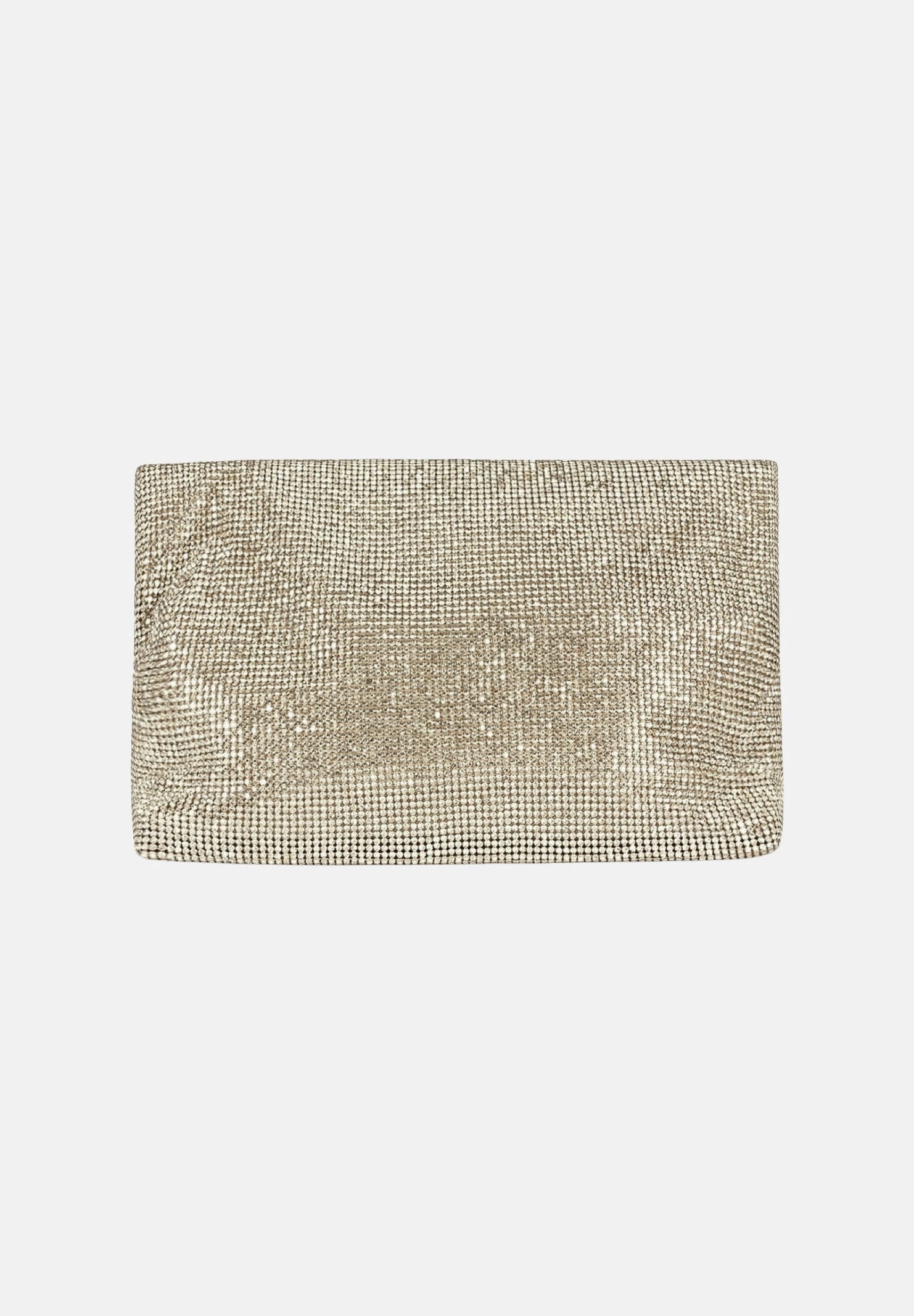 TWENTY FOURHAITCH Pochette oro da donna con micro strass BAG0005362P OR TWENTY FOURHAITCH 