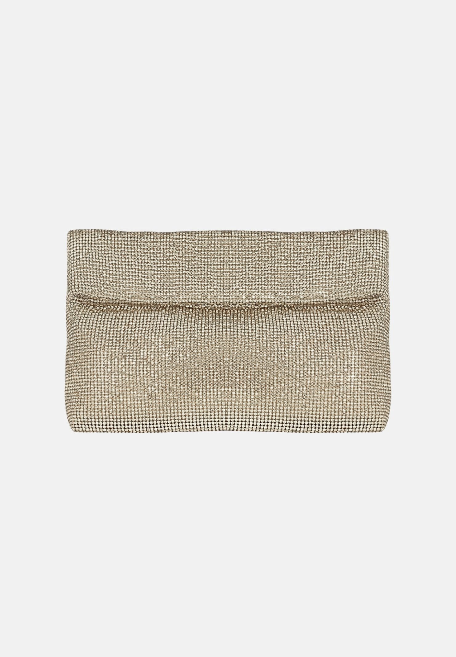 TWENTY FOURHAITCH Pochette oro da donna con micro strass BAG0005362P OR TWENTY FOURHAITCH 