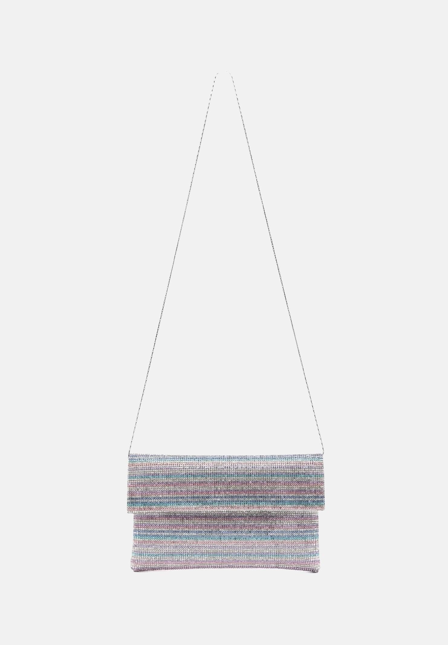 TWENTY FOURHAITCH Pochette multicolore da donna con micro strass BAG0006862P MU TWENTY FOURHAITCH 