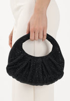TWENTY FOURHAITCH Borsa a mano nera da donna con strass LB1006262P NE TWENTY FOURHAITCH 