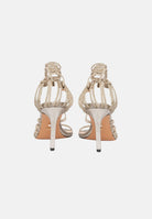 TWENTY FOURHAITCH Sandali con tacco MOLì oro da donna S0109ORO62P OR TWENTY FOURHAITCH 