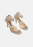 TWENTY FOURHAITCH Sandali con tacco MOLì oro da donna S0109ORO62P OR TWENTY FOURHAITCH 