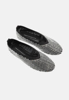 TWENTY FOURHAITCH Ballerine BOUNTY nere e argento da donna S0114NER NER TWENTY FOURHAITCH 