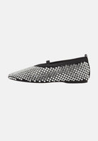 TWENTY FOURHAITCH Ballerine BOUNTY nere e argento da donna S0114NER NER TWENTY FOURHAITCH 