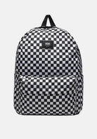 VANS Zaino Old Skool Check bianco e nero per uomo e donna VN000H4XY281 . VANS 