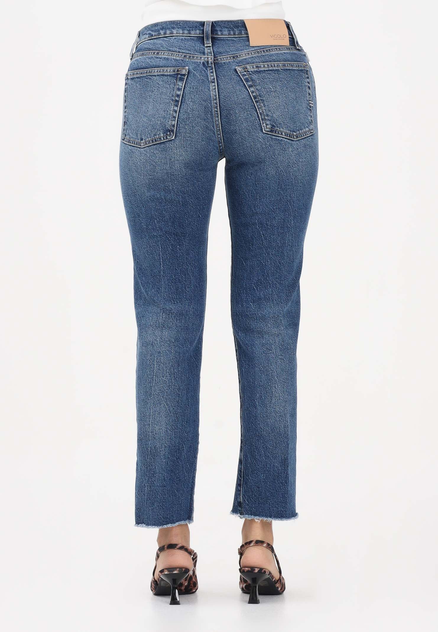 VICOLO Jeans Bella in denim medio da donna DAB5019 DEBL VICOLO 