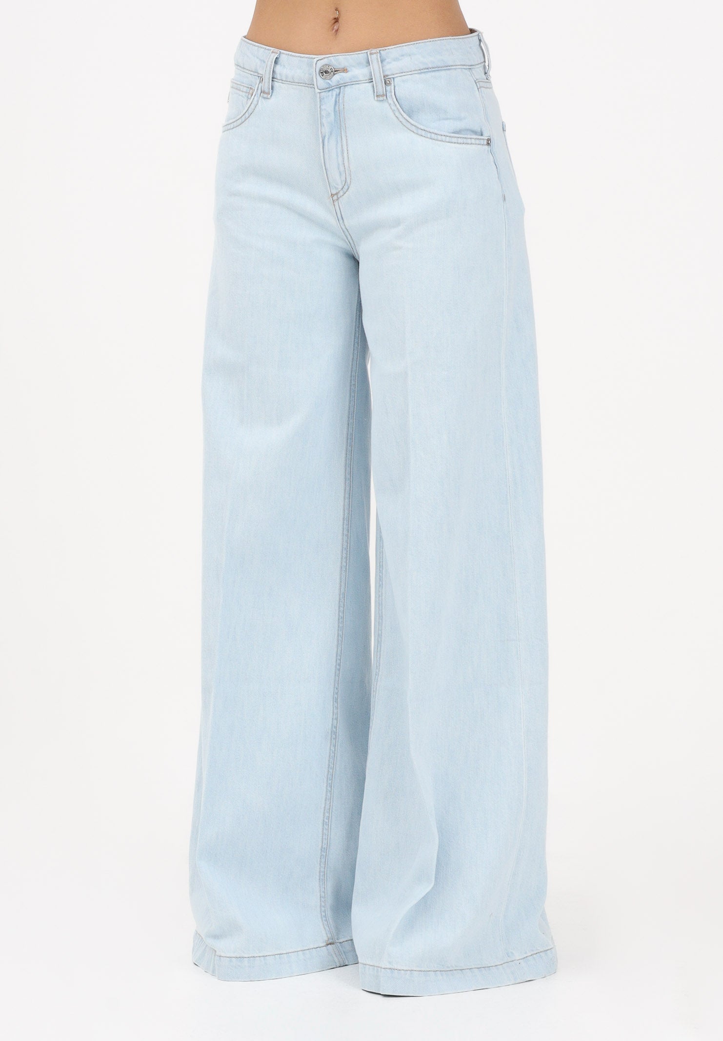 VICOLO Jeans Madison in denim chiaro da donna DAB5023 DE CH VICOLO 