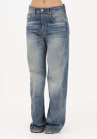 VICOLO Jeans Adriana in denim medio da donna con leggere sfumature used DAB5035 DEBL VICOLO 