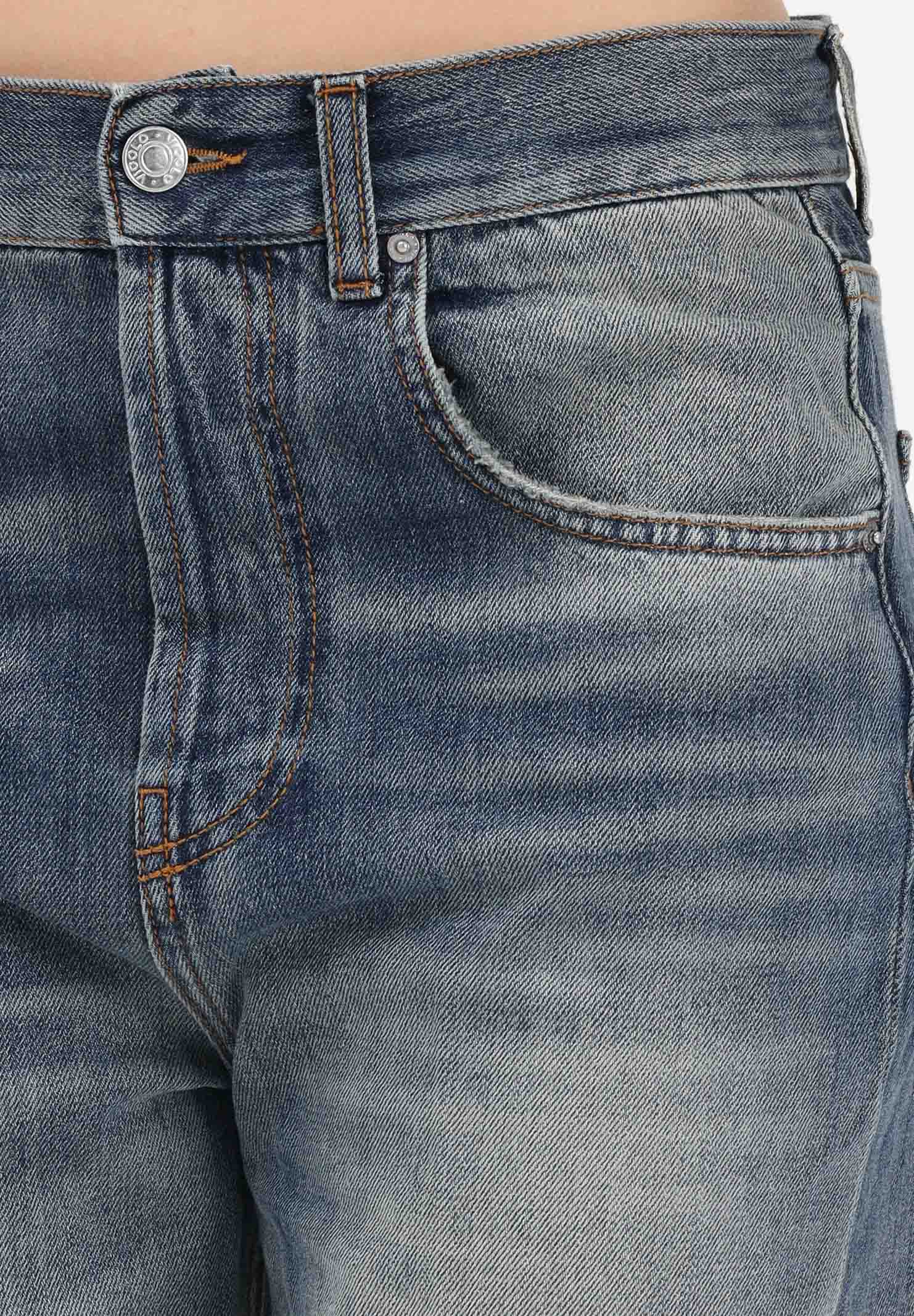 VICOLO Jeans Adriana in denim medio da donna con leggere sfumature used DAB5035 DEBL VICOLO 