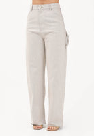 VICOLO Jeans Lena in denim grigio sabbiato da donna DAB5073 ABU06 VICOLO 