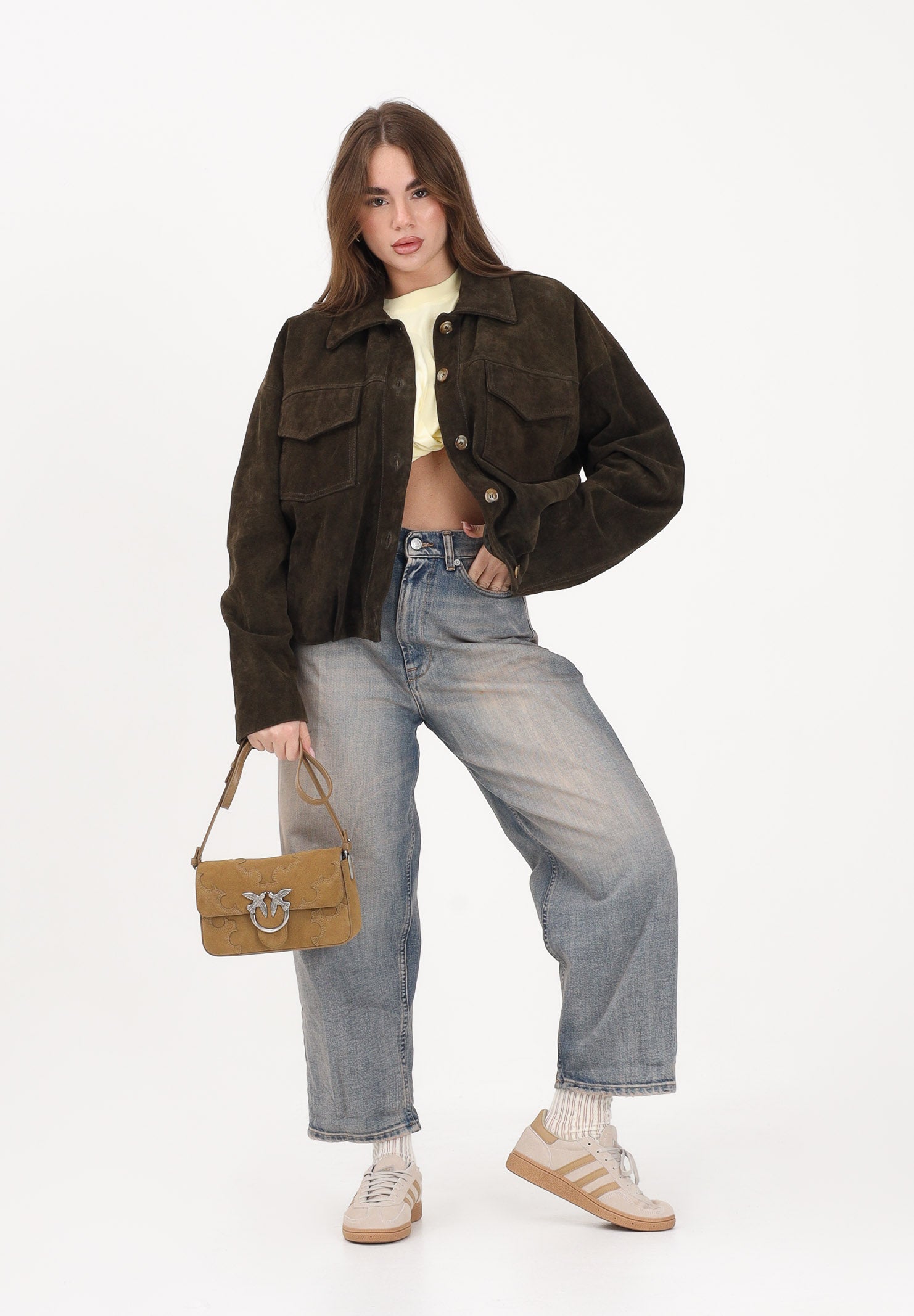 VICOLO Jeans Laila in denim chiaro sabbiato da donna DAB5081 DEBL VICOLO 