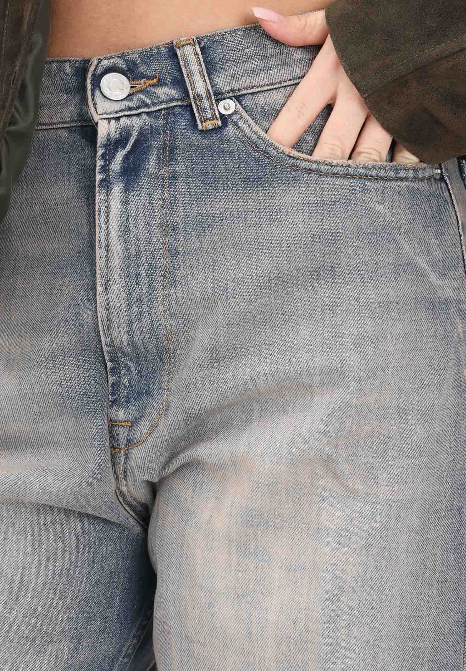 VICOLO Jeans Laila in denim chiaro sabbiato da donna DAB5081 DEBL VICOLO 