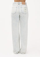 VICOLO Jeans Alex in denim chiaro da donna con lavorazione micro-traforata DAB5098 DECH VICOLO 