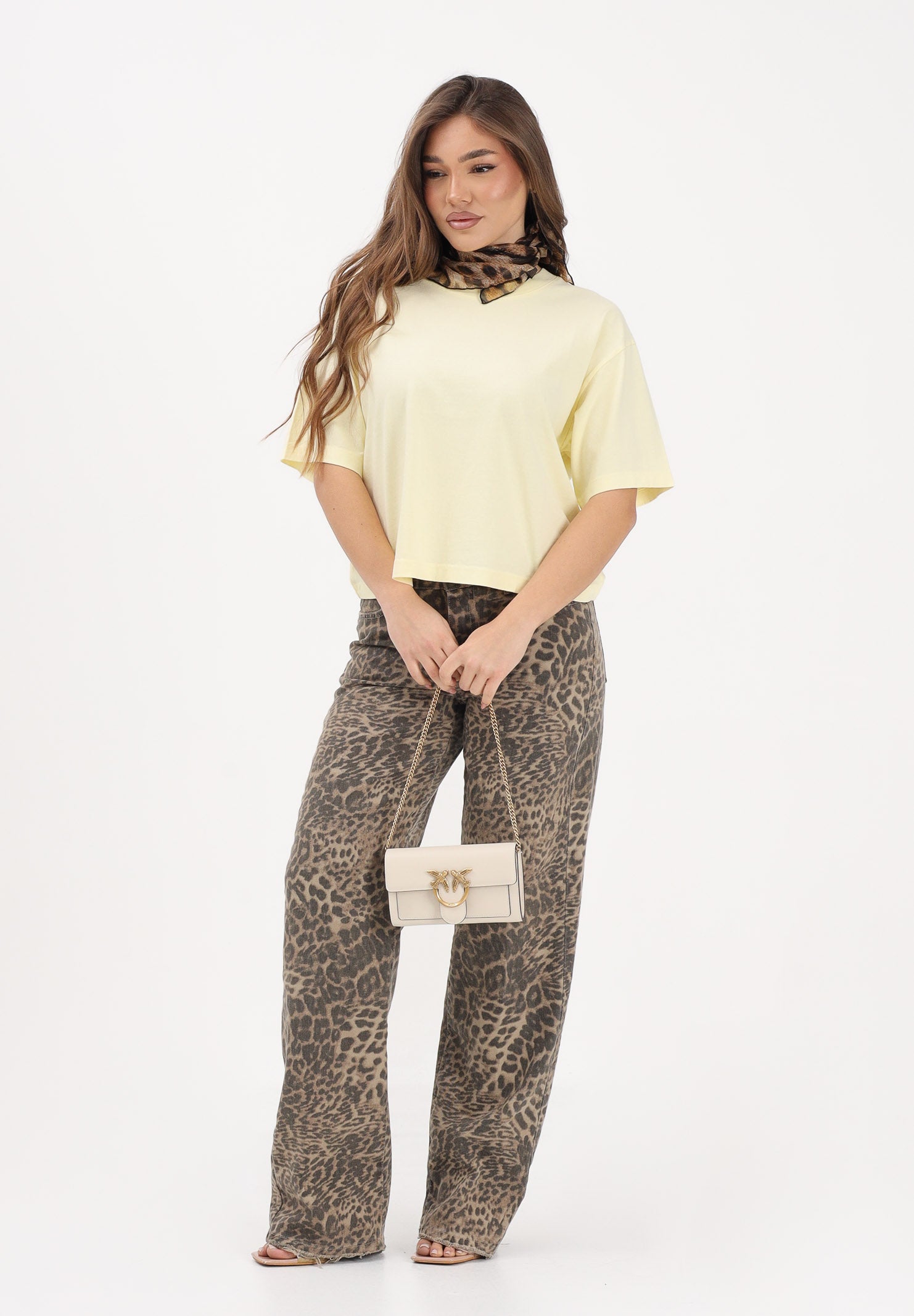 VICOLO Jeans Melody maculato da donna DAB5105 ABFMORO VICOLO 
