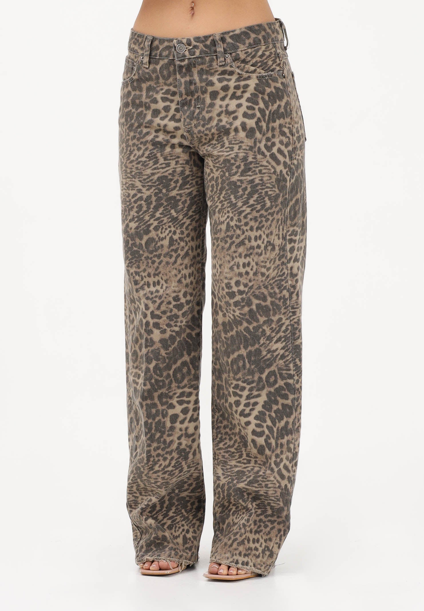VICOLO Jeans Melody maculato da donna DAB5105 ABFMORO VICOLO 
