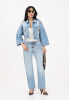 VICOLO Jeans Zoe in denim chiaro da donna DAB5106 DECH VICOLO 