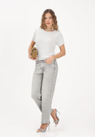 VICOLO Jeans ZEKE in denim grigio da donna DAB5122 DEGR VICOLO 