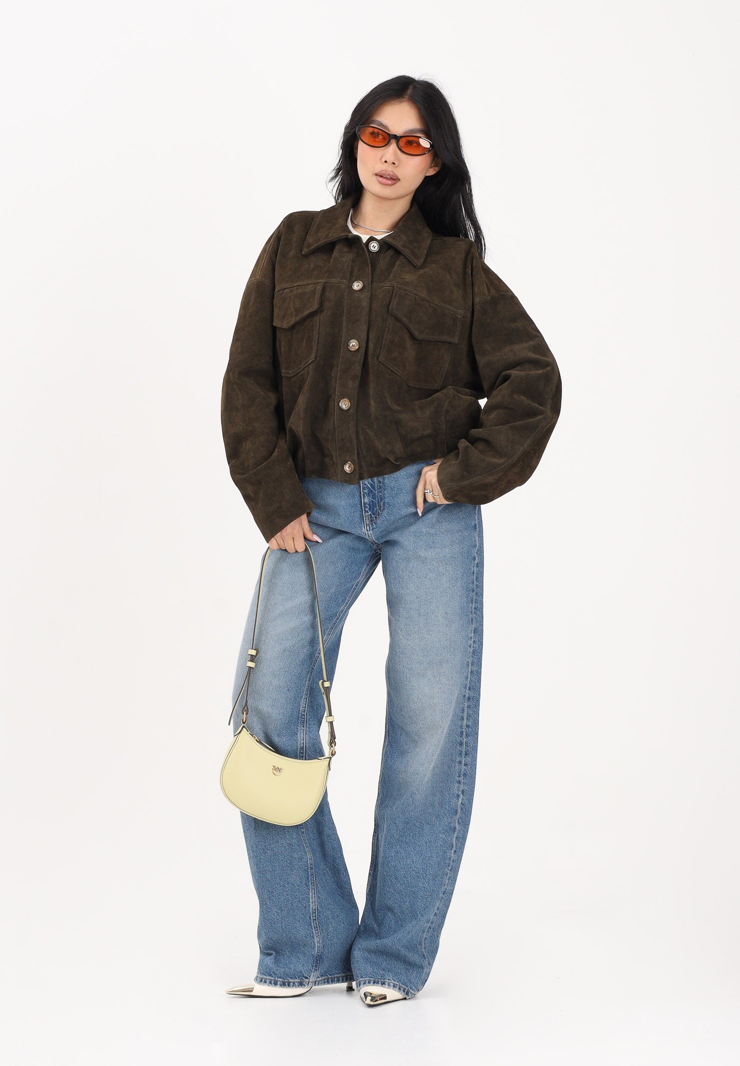 VICOLO Jeans Alex in denim medio da donna DAB5141 DEBL VICOLO 