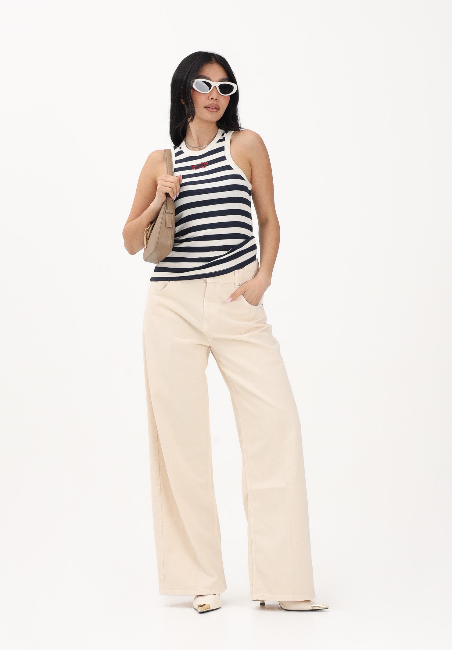 VICOLO Jeans Mia vaniglia da donna DAB5148 ABU05 VICOLO 