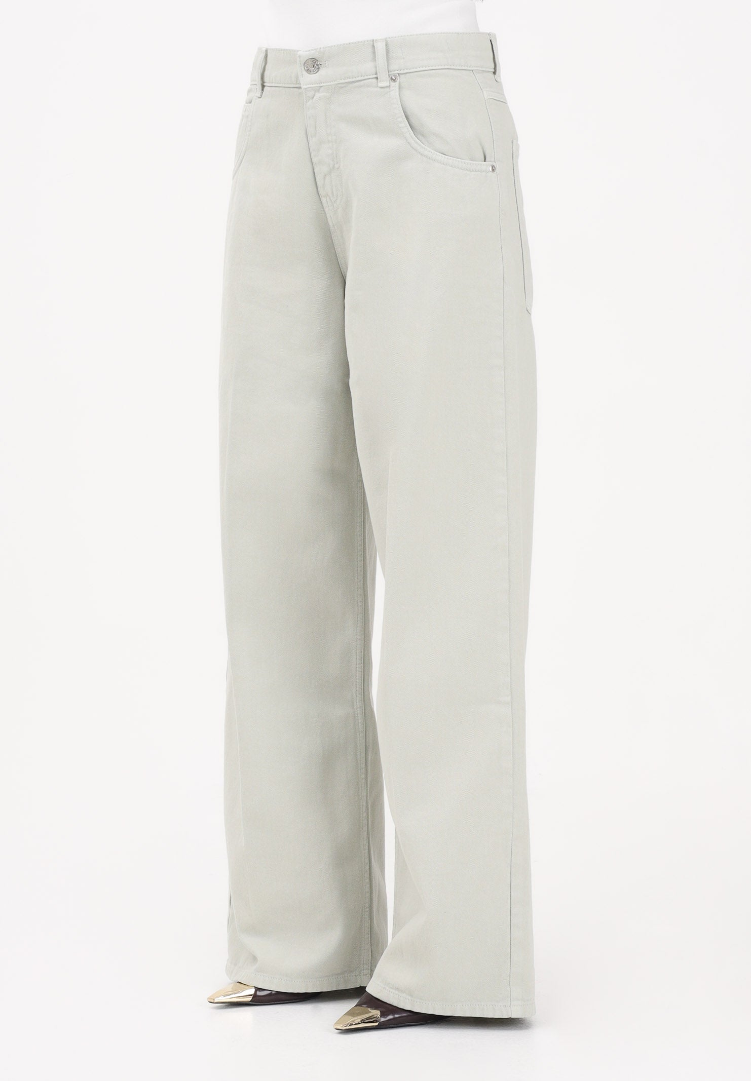 VICOLO Jeans Mia verde salvia chiaro da donna DAB5148 ABU70 VICOLO 