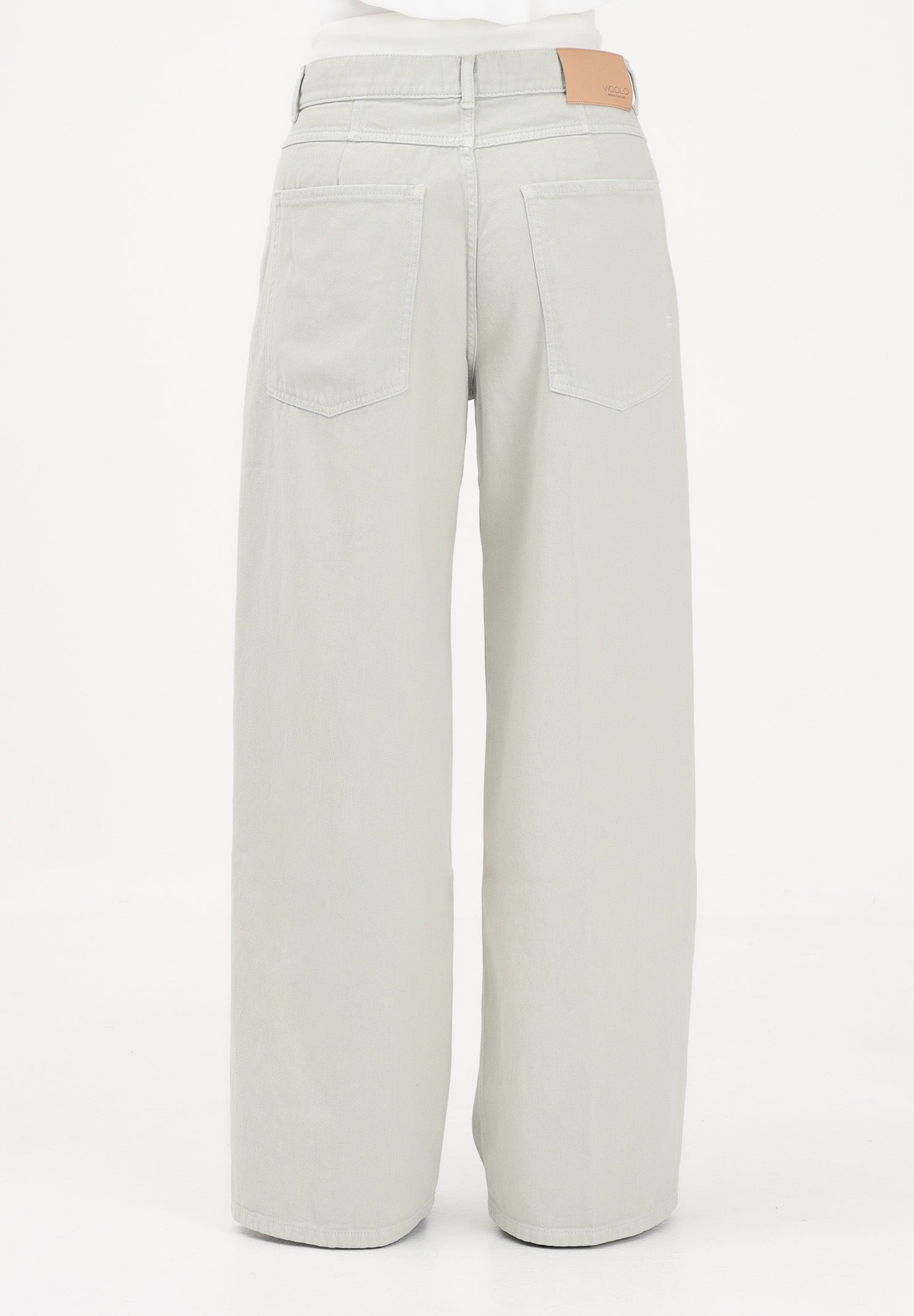 VICOLO Jeans Mia verde salvia chiaro da donna DAB5148 ABU70 VICOLO 