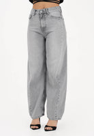 VICOLO Jeans CHIARA balloon in denim grigio da donna DAB5156 DEGR VICOLO 