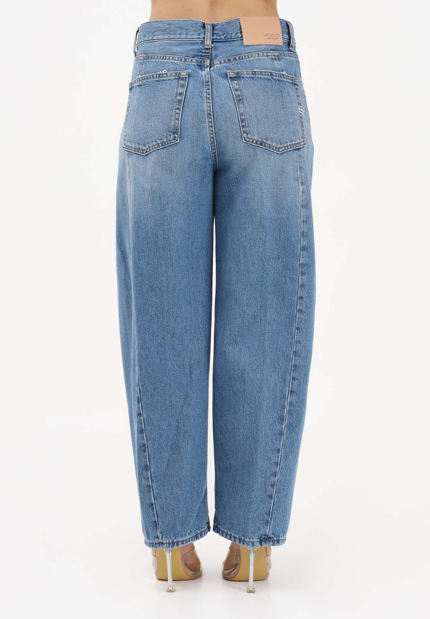 VICOLO Jeans Chiara in denim medio da donna DAB5158 DEBL VICOLO 