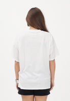 VICOLO T-shirt a manica corta bianca da donna con stampa RAB0495 02 VICOLO 