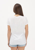 VICOLO T-shirt a manica corta bianca da donna con stampa "Me ne sbatto therapy" RAB0711 02 VICOLO 