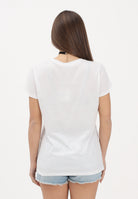VICOLO T-shirt a manica corta bianca da donna con stampa "Mammite cronica" RAB0717 02 VICOLO 