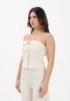VICOLO Top bustier burro da donna TAB0028 ABU04 VICOLO 