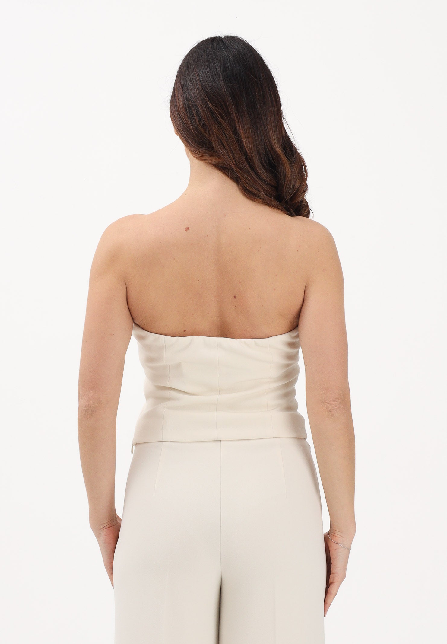 VICOLO Top bustier burro da donna TAB0028 ABU04 VICOLO 