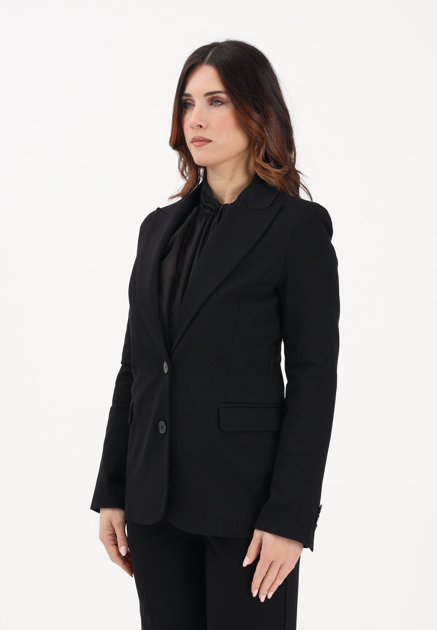 VICOLO Giacca monopetto nera da donna TAB0042 A99 VICOLO 