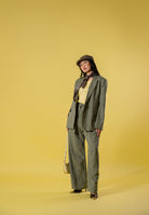 VICOLO Pantalone elegante verde salvia da donna TAB0092 ABU17 VICOLO 