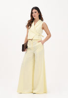VICOLO Pantalone elegante giallo da donna TAB0130 ABU20 VICOLO 