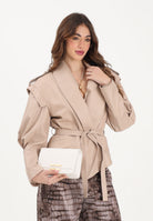 VICOLO Giubbotto di pelle Marant beige da donna TAB0179 ABU03 VICOLO 