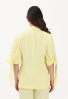 VICOLO Giacca monopetto gialla da donna con fiocchi TAB0244 ABU20 VICOLO 